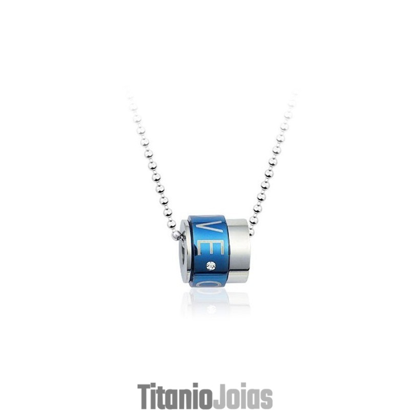 Pingente De Titânio Masculino Da Moda - Corrente Grátis Pingente De Titânio Masculino Da Moda - Corrente Grátis