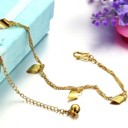 Especificações Completas Tornozeleira Feminina Banhada A Ouro 18K