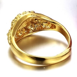 Anel Feminino Clássico Banhado A Ouro 18K Com Qualidade E Quantidade Garantidas