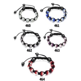 Pulseira De Cristal Em Formato De Bola Feminina Com Qualidade E Quantidade Garantidas