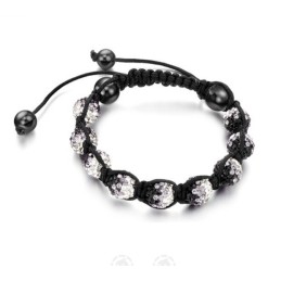 Pulseira De Cristal Em Formato De Bola Feminina Com Qualidade E Quantidade Garantidas