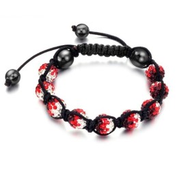 Pulseira De Cristal Em Formato De Bola Feminina Com Qualidade E Quantidade Garantidas