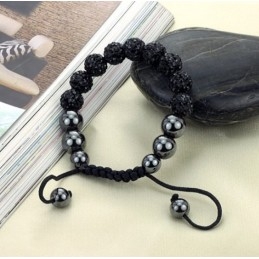 Pulseira De Cristal Em Formato De Bola Feminina Completa Em Especificações