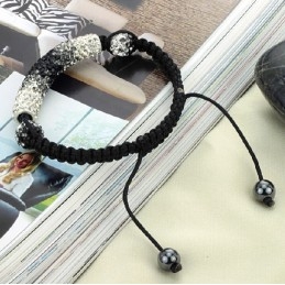 Pulseira De Cristal Em Formato De Bola Feminina Completa Em Especificações