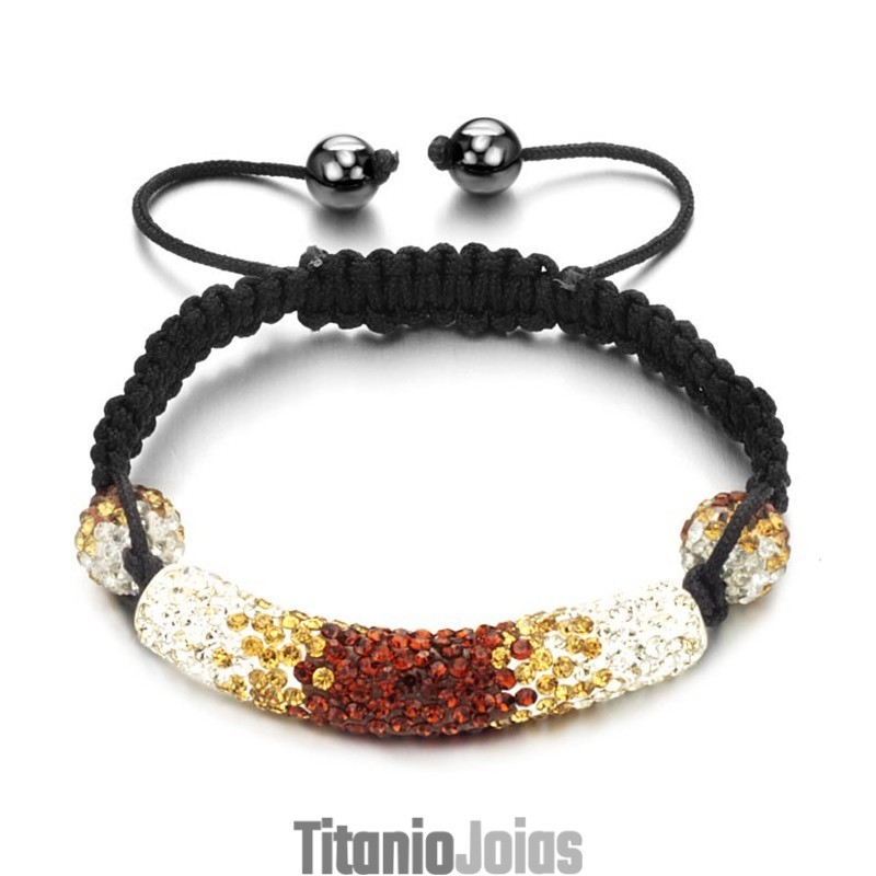 Pulseira De Cristal Em Formato De Bola Feminina Com Qualidade E Quantidade Garantidas