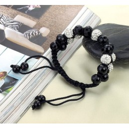 Pulseira De Cristal Em Formato De Bola Feminina De Qualidade Confiável