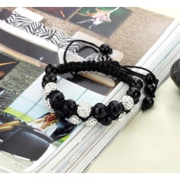 Pulseira De Cristal Em Formato De Bola Feminina De Qualidade Confiável