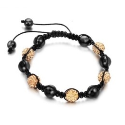 Pulseira De Cristal Feminina De Alta Qualidade Em Formato De Bola