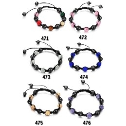 Pulseira De Cristal Feminina De Alta Qualidade Em Formato De Bola