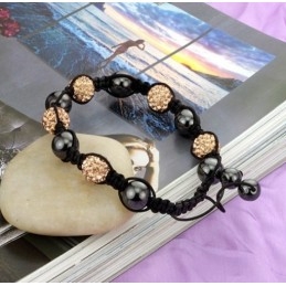 Pulseira De Cristal Feminina De Alta Qualidade Em Formato De Bola