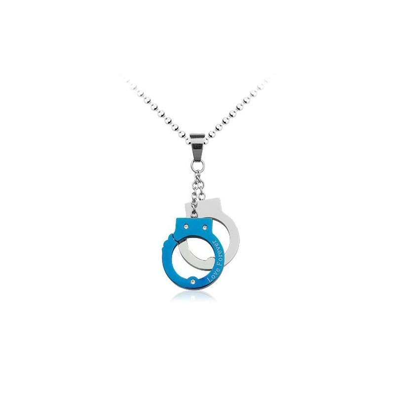 Pingente De Titânio Em Formato De Algemas Masculino Requintado - Corrente Grátis Pingente De Titânio Em Formato De Algemas Masculino Requintado - Corrente Grátis