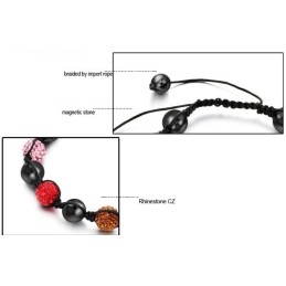 Pulseira De Cristal Feminina De Alta Qualidade Em Formato De Bola