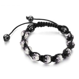Pulseira De Cristal Feminina Em Formato De Bola De Excelente Qualidade