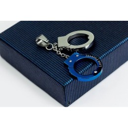 Pingente De Titânio Em Formato De Algemas Masculino Requintado - Corrente Grátis