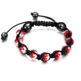 Pulseira De Cristal Feminina De Alta Qualidade Em Formato De Bola
