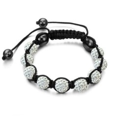 Pulseira De Cristal Feminina De Alta Qualidade Em Formato De Bola