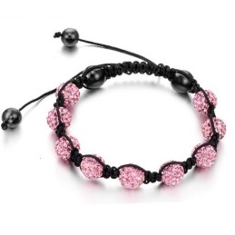 Pulseira Feminina De Cristal Em Formato De Bola, Vendendo Bem Em Todo O Mundo