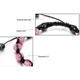Pulseira Feminina De Cristal Em Formato De Bola, Vendendo Bem Em Todo O Mundo