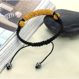 Pulseira De Cristal Em Formato De Bola Feminina Rainha Da Qualidade