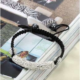 Pulseira De Cristal Feminina De Alta Qualidade Em Formato De Bola