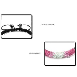 Pulseira De Cristal Feminina De Alta Qualidade Em Formato De Bola