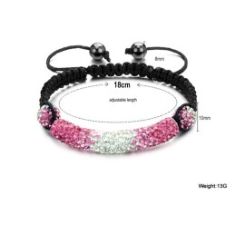 Pulseira De Cristal Feminina De Alta Qualidade Em Formato De Bola