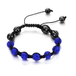 Pulseira De Cristal Em Formato De Bola Feminina Com Qualidade E Quantidade Garantidas