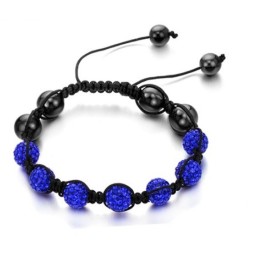 Pulseira De Cristal Em Formato De Bola Feminina Completa Em Especificações