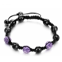 Pulseira De Cristal Em Formato De Bola Feminina De Reputação Confiável