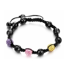 Pulseira De Cristal Em Formato De Bola Feminina De Reputação Confiável