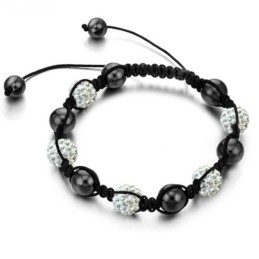 Pulseira Feminina De Cristal Em Formato De Bola, Vendendo Bem Em Todo O Mundo