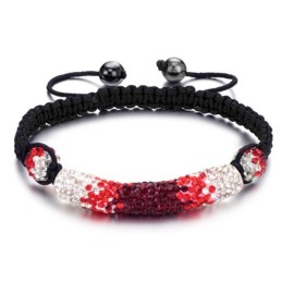 Pulseira De Cristal Em Formato De Bola Feminina Durável Para Uso