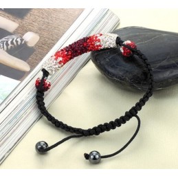 Pulseira De Cristal Em Formato De Bola Feminina Durável Para Uso