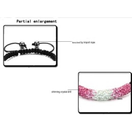Pulseira De Cristal Feminina De Alta Qualidade Em Formato De Bola