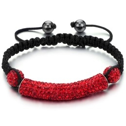 Pulseira De Cristal Feminina Em Formato De Bola De Excelente Qualidade