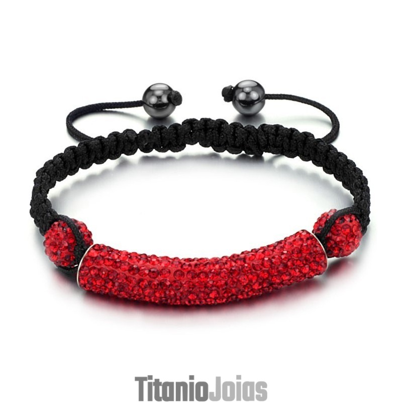Pulseira De Cristal Feminina Em Formato De Bola De Excelente Qualidade Pulseira De Cristal Feminina Em Formato De Bola De Excelente Qualidade