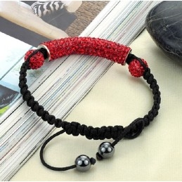 Pulseira De Cristal Feminina Em Formato De Bola De Excelente Qualidade