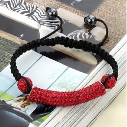 Pulseira De Cristal Feminina Em Formato De Bola De Excelente Qualidade