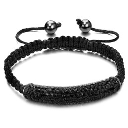 Pulseira De Cristal Feminina Em Formato De Bola De Qualidade Superior