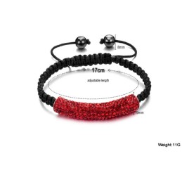 Pulseira De Cristal Feminina Em Formato De Bola De Qualidade Superior