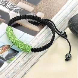 Pulseira De Cristal Em Formato De Bola Feminina De Qualidade Estável