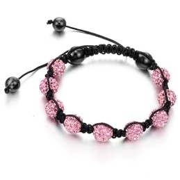 Pulseira Feminina De Cristal Em Formato De Bola, Vendendo Bem Em Todo O Mundo
