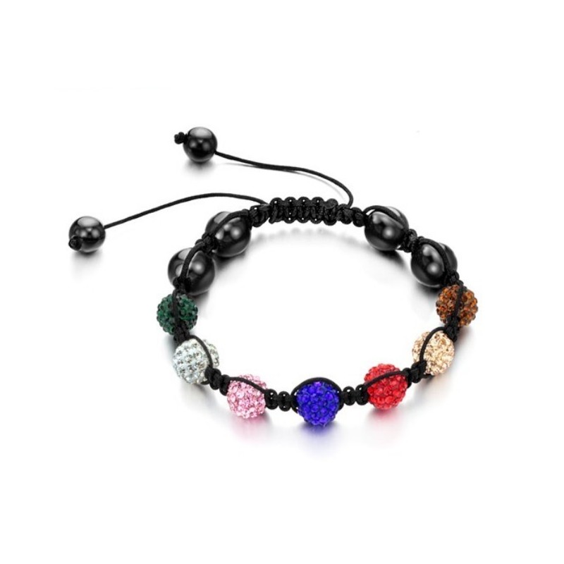Pulseira De Cristal Em Formato De Bola Feminina Completa Em Especificações Pulseira De Cristal Em Formato De Bola Feminina Completa Em Especificações