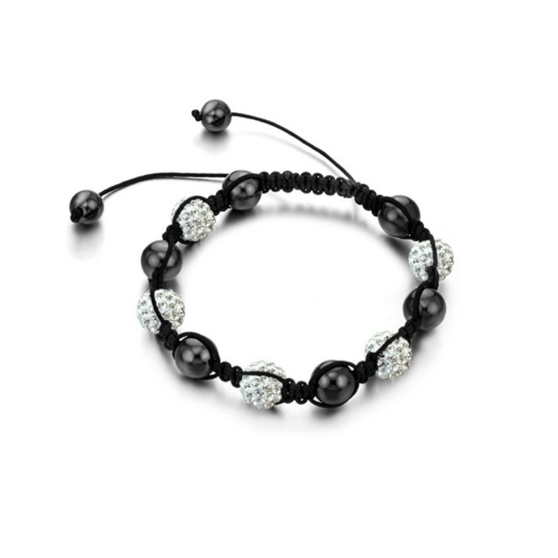 Pulseira De Cristal Feminina Em Formato De Bola De Qualidade Superior Pulseira De Cristal Feminina Em Formato De Bola De Qualidade Superior