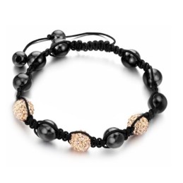 Pulseira De Cristal Em Formato De Bola Feminina De Reputação Confiável