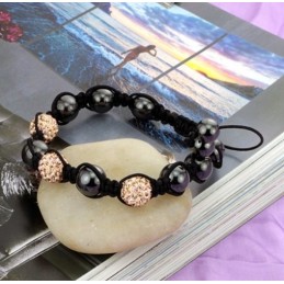 Pulseira De Cristal Em Formato De Bola Feminina De Reputação Confiável