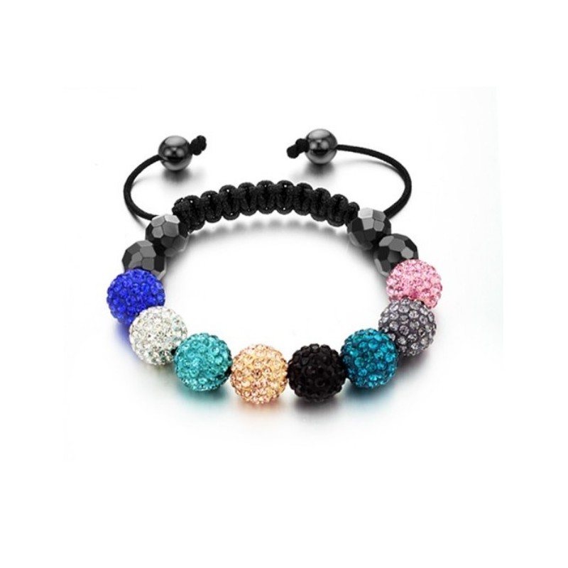 Pulseira De Cristal Em Formato De Bola Feminina De Qualidade Estável Pulseira De Cristal Em Formato De Bola Feminina De Qualidade Estável