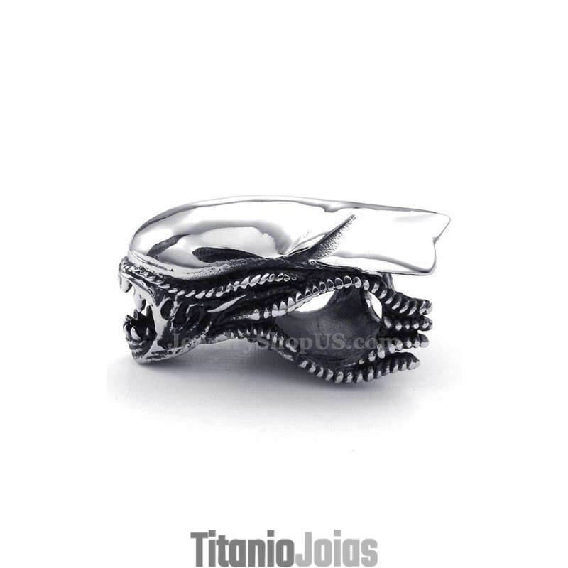 Colar Com Pingente De Monstro De Titânio (Corrente Grátis) Colar Com Pingente De Monstro De Titânio (Corrente Grátis)