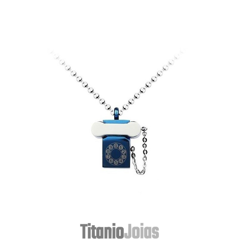 Novo Estilo De Pingente De Telefone De Titânio - Corrente Grátis Novo Estilo De Pingente De Telefone De Titânio - Corrente Grátis