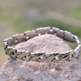 Pulseira Masculina De Titânio